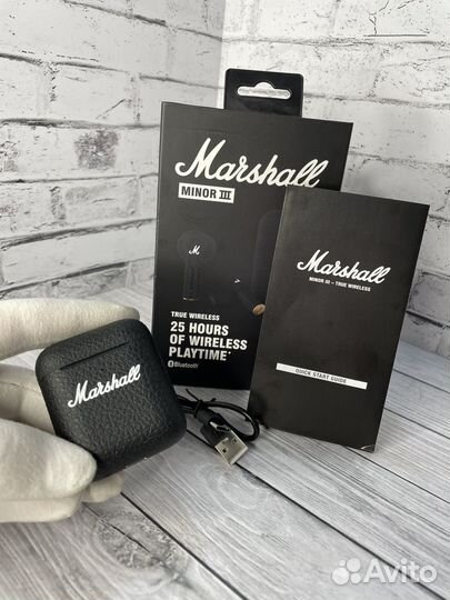 Наушники Marshall minor 3 (Отличные)