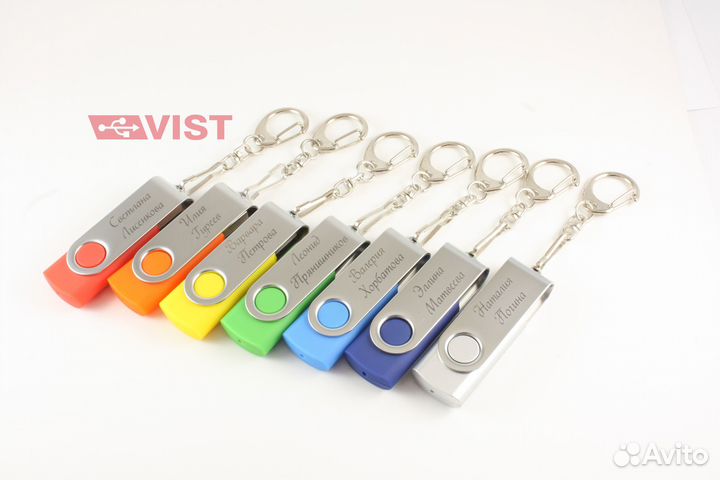 Именные Флешки с гравировкой от 15 штук iPL134