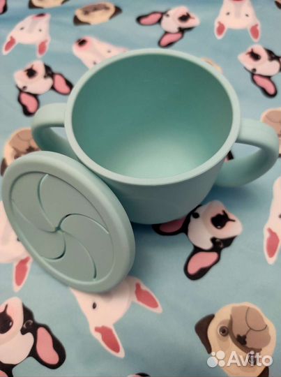 Новая силиконовая чаша для снеков. Снечница