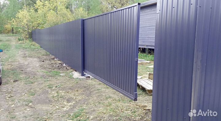 Откатные ворота со склада новые