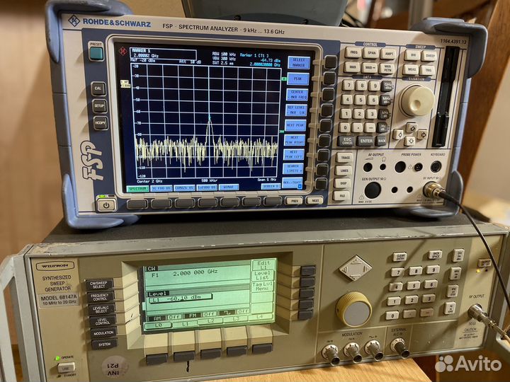 Rohde schwarz FSP13 анализатор спектра 13ghz