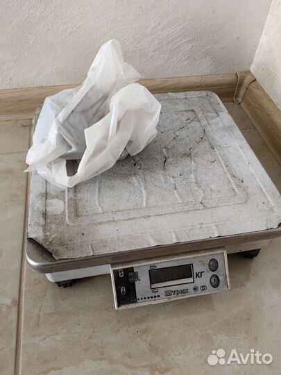 Весы электронные штрихм