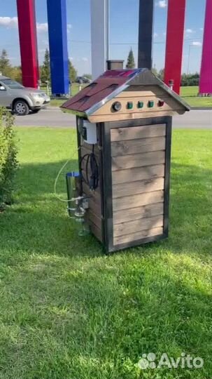 Коптильня с парогенератором для бизнеса