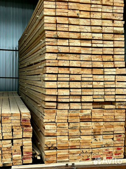 Брус обрезной 100х150х6000мм ГОСТ