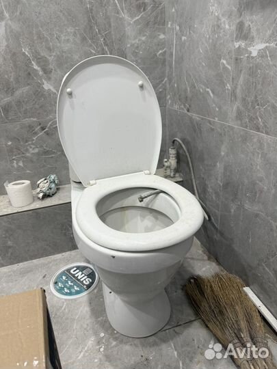 Унитаз строительный бу