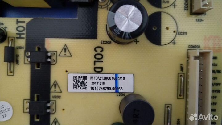 Плата питания Haier LE43K6500