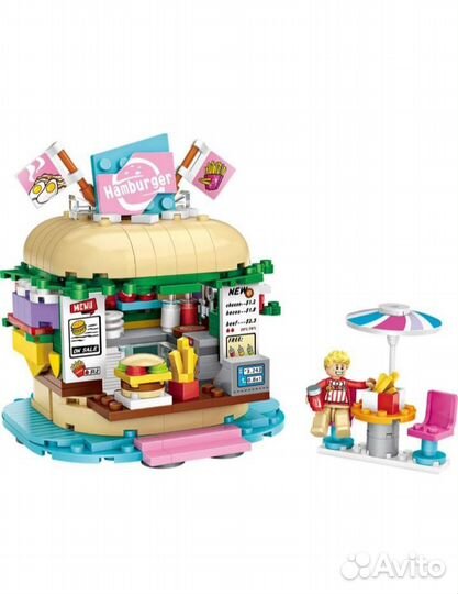 Конструктор LOZ mini Фудтрак Пицца