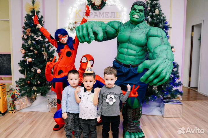 Аниматоры на детский праздник, выезды