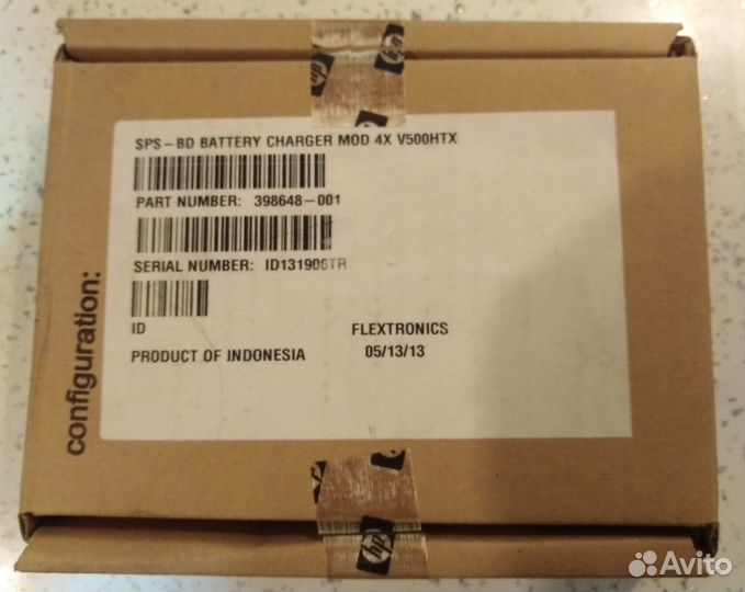 Батарея контроллера HP 398648-001