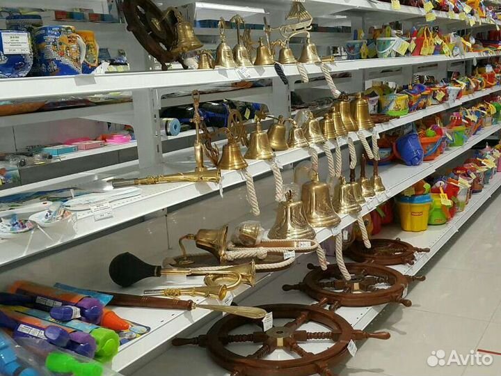 Рында на штурвале колокол с гравировкой