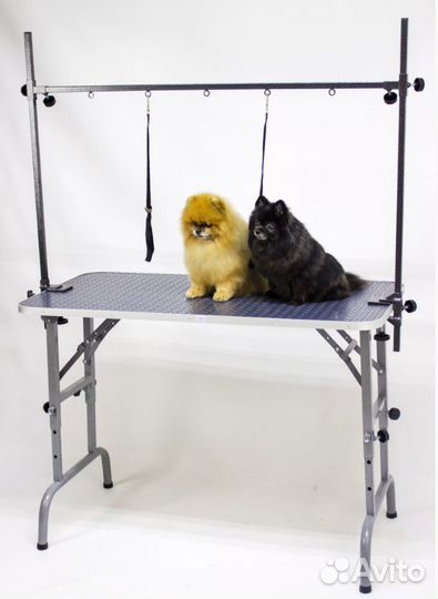 Стол для груминга с П-образным держателем