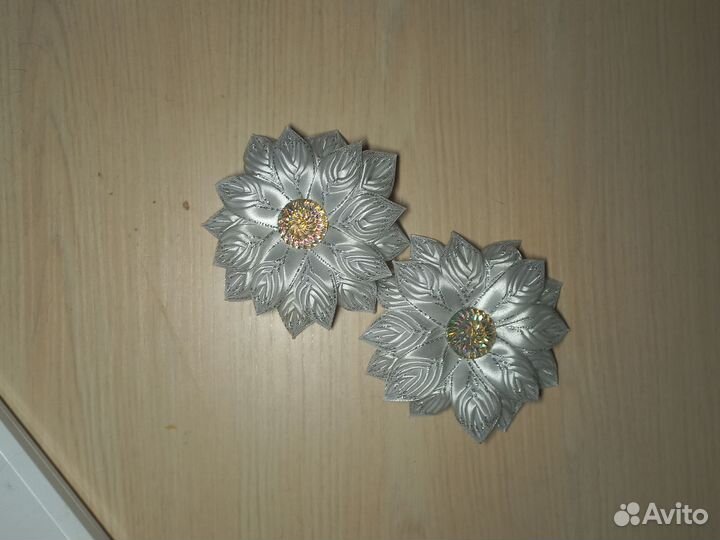 Резинки для волос, ручная работа