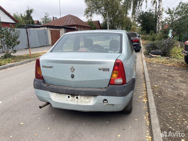 Дверь рено логан 1,6 K7MF710. В разборе