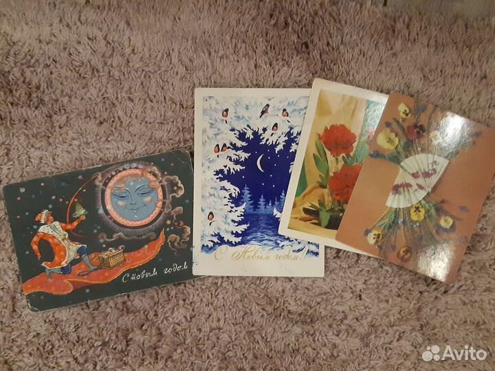 Коллекция маленьких открыток СССР
