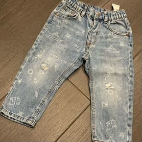 Джинсы zara детские для девочки 86-92