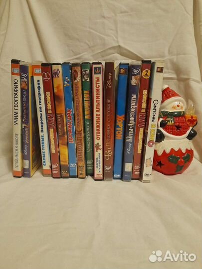 Диски с мультфильмами