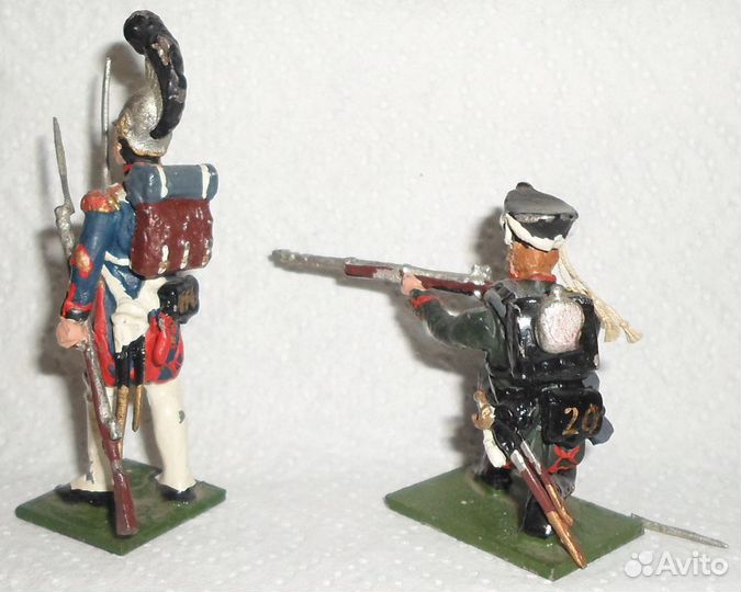 Оловянные солдатики миниатюра