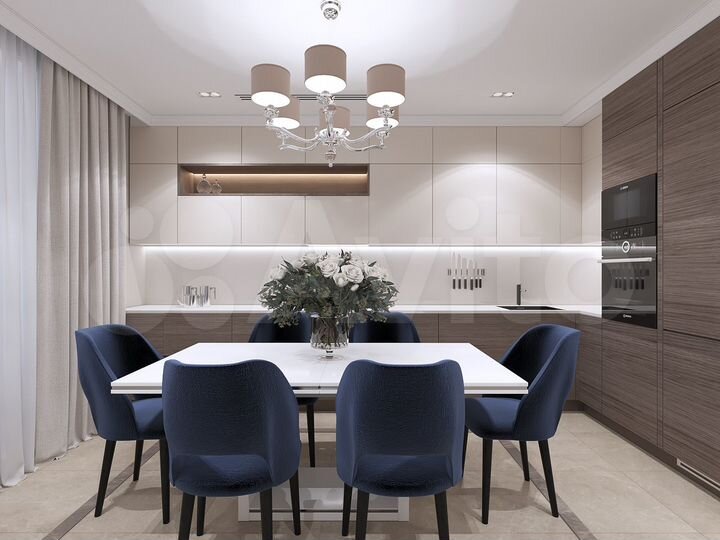 3-к. квартира, 83,3 м², 9/31 эт.