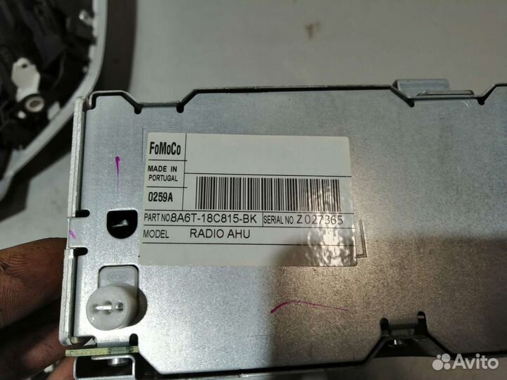 Магнитола Форд Фиеста (2008-2012г)