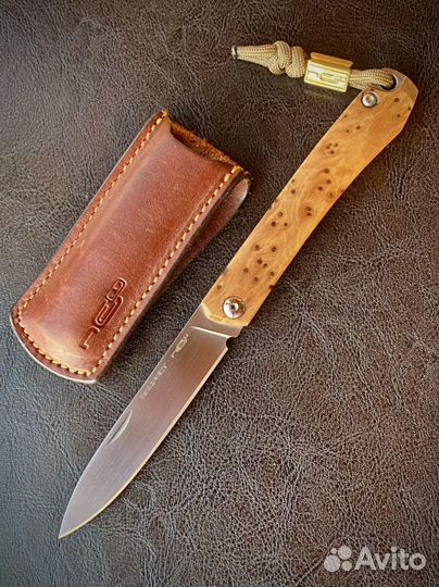 Нож складной N.C.custom respect туя satin