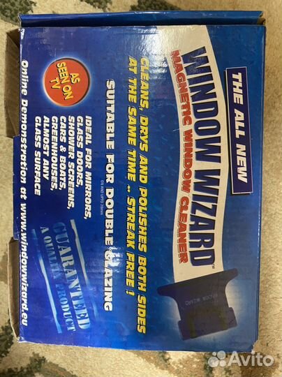 Щетки для мытья окон на магните