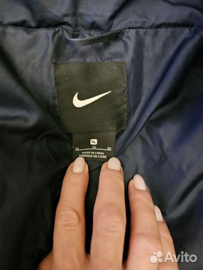 Пуховик зимний мужской nike
