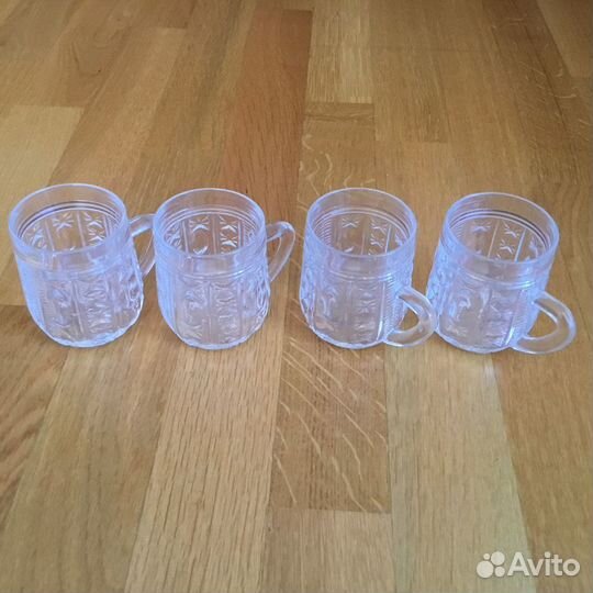 Хрустальные рюмки и стопки СССР