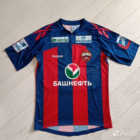 Игровая футболка цска Хонда с росписью