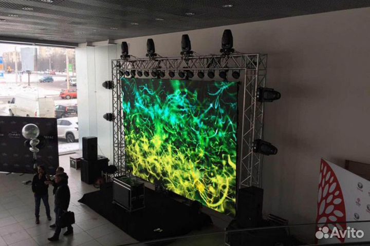 Светодиодный экран / Рекламный экран