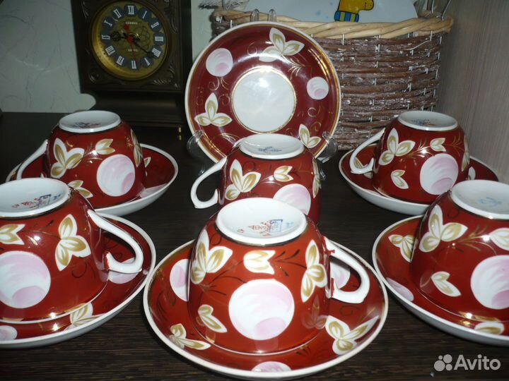 Чайный сервиз-Вербилки-55 г