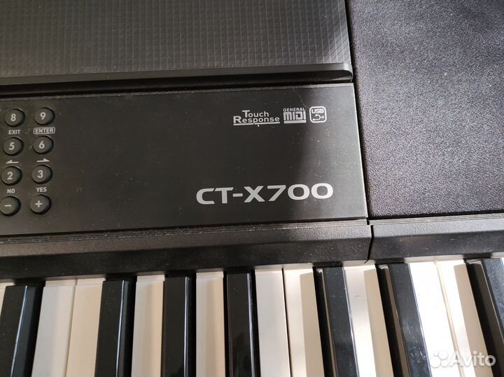 Синтезатор casio ct x700
