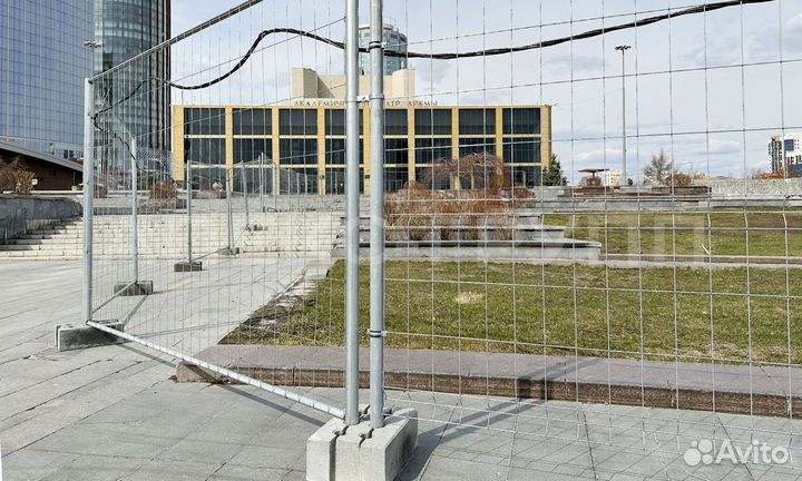 Временное ограждение, забор