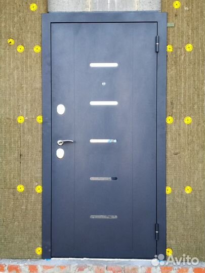 Дверь металлическая (7,5см Гарда Царга)