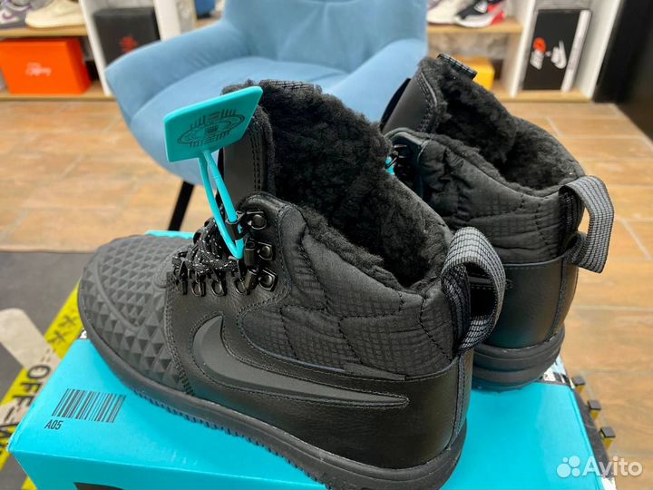 Кроссовки Nike Lunar Force 1 Duckboot 17 с мехом