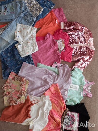 Одежда для девочки пакетом 98 104 110