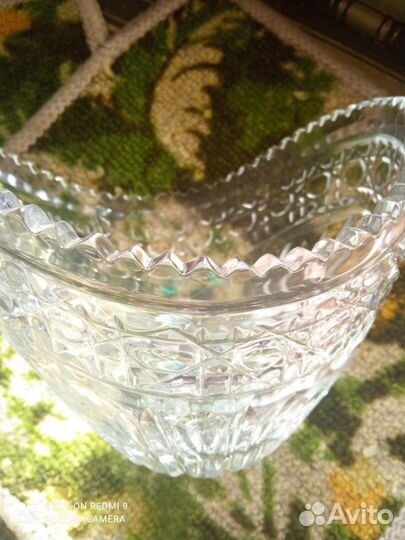 Ваза хрустальная СССР