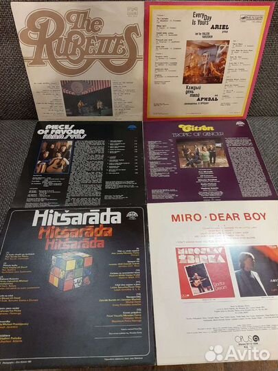 Винил. Пластинки. Одним лотом. 6шт