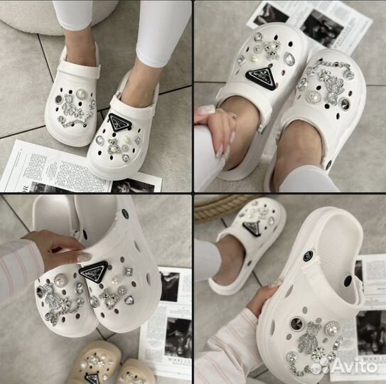 Crocs сабо женские