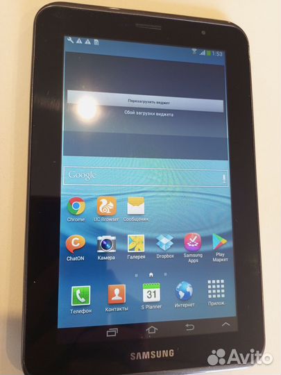 Samsung TAB 2 GT-P3100 2ядра/1гб озу/8гб память