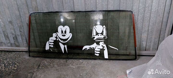 Стекло багажной двери ваз 2104