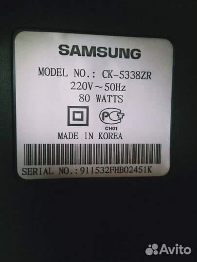 Телевизор samsung