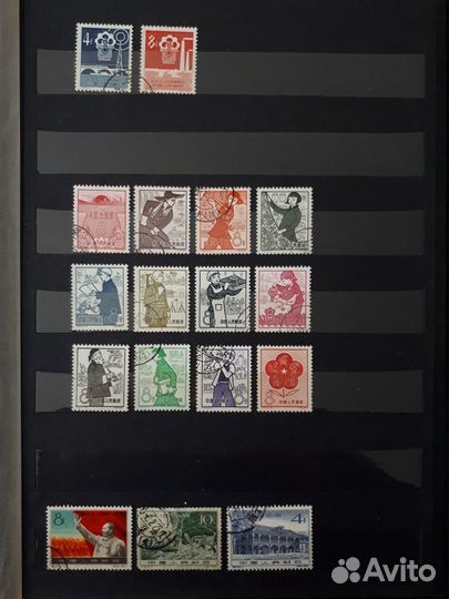 Китайские марки - несколько серий - см описан