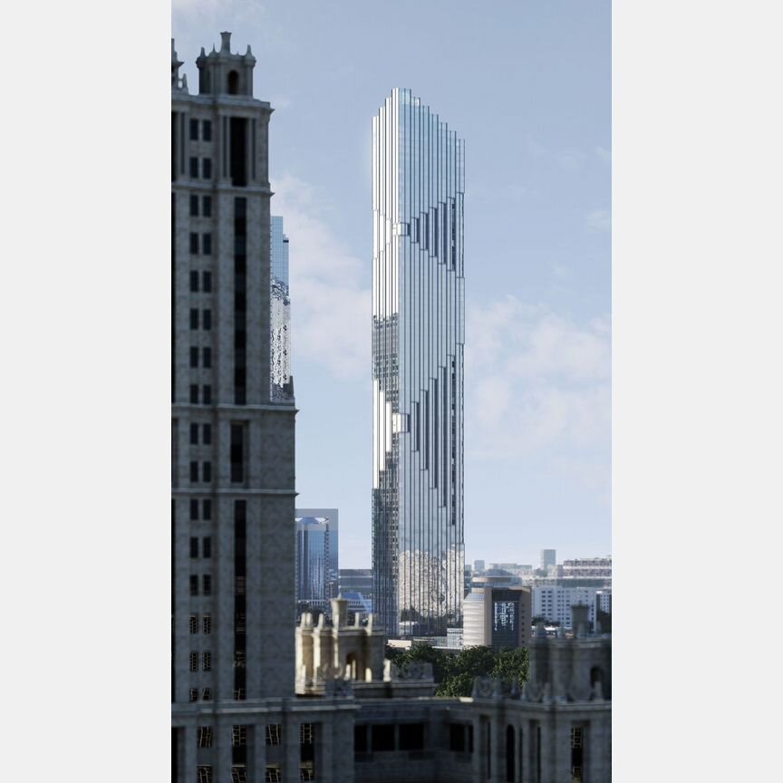 2-к. квартира, 73,7 м², 18/85 эт.