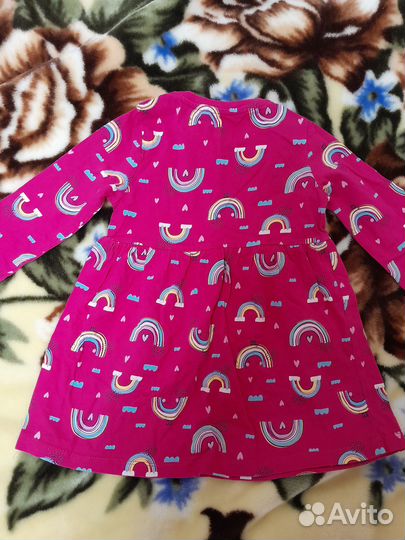 Платье на девочку 86