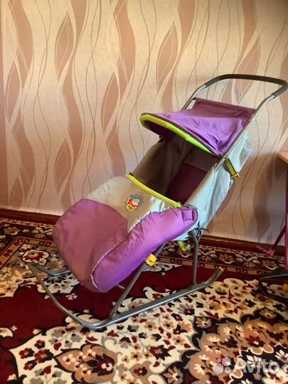 Коляска санки