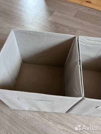 Короб для хранения 28*28. новые 2шт