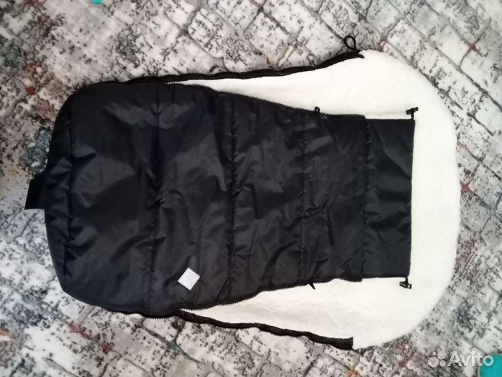 Зимний конверт в коляску