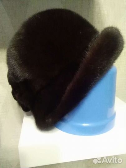 Шляпа женская норка зима