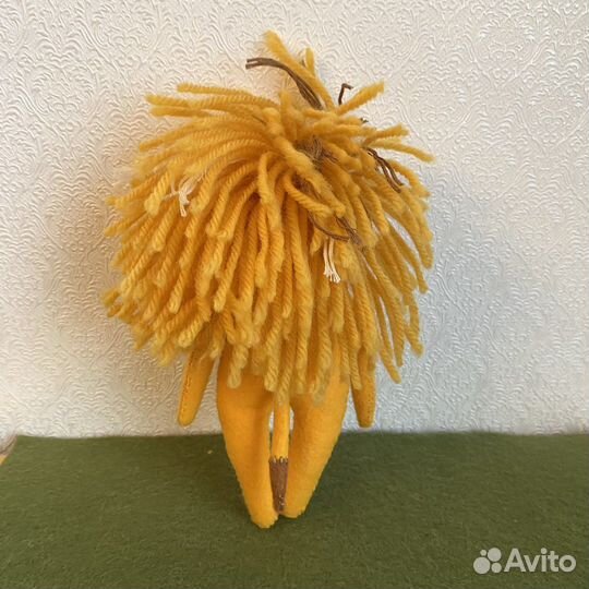 Лев игрушка из фетра