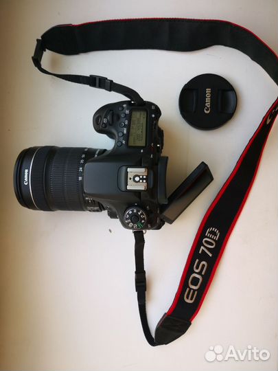 Зеркальный фотоаппарат canon eos 70d